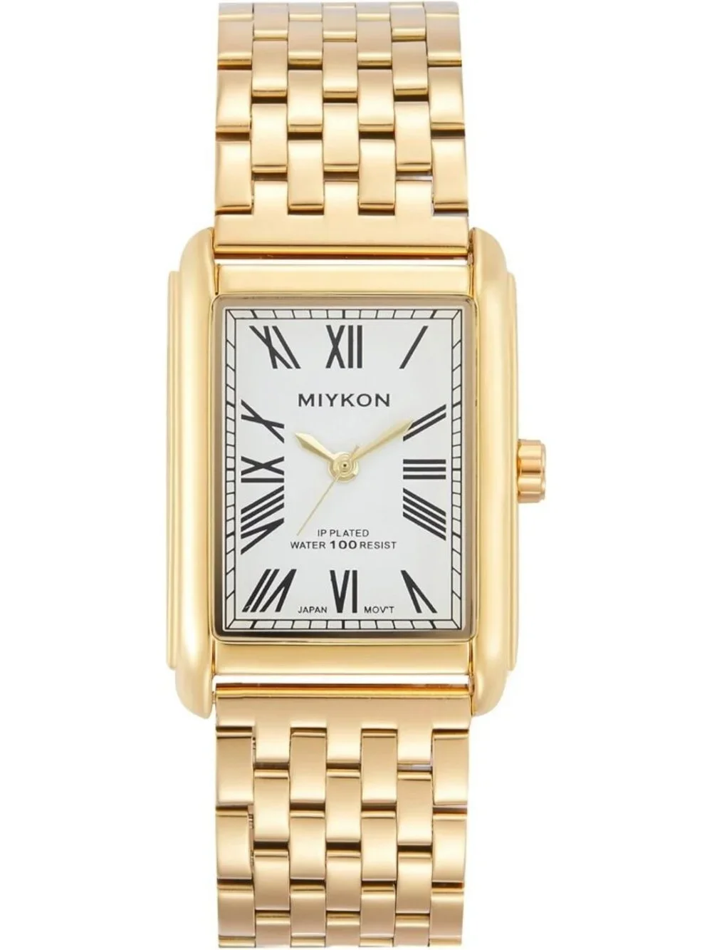 Vintage Men's Tank Dress Watch | Stainless Steel Bracelet, Water Resistant